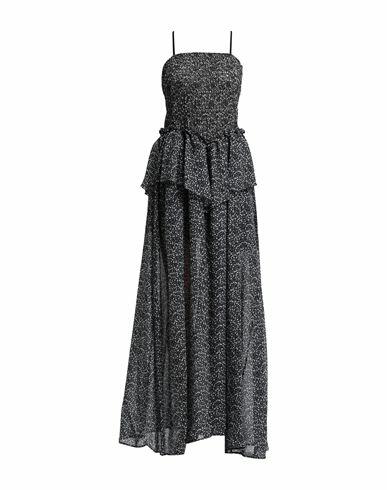 Cristinaeffe Woman Maxi dress Black Polyester Cover