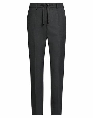 Brian Dales Man Pants Steel grey Wool Cover