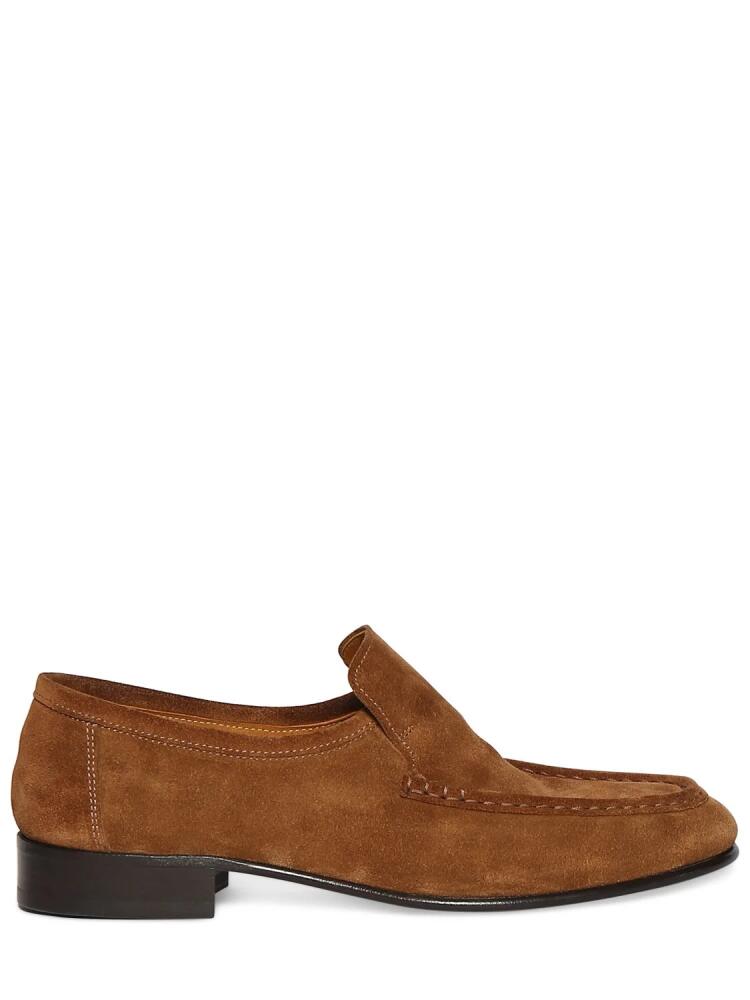 THE ROW New Soft Suede Loafers Cover