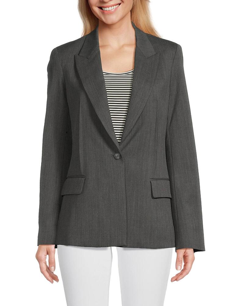 TWP Women's Jill Blazer - Charcoal Cover