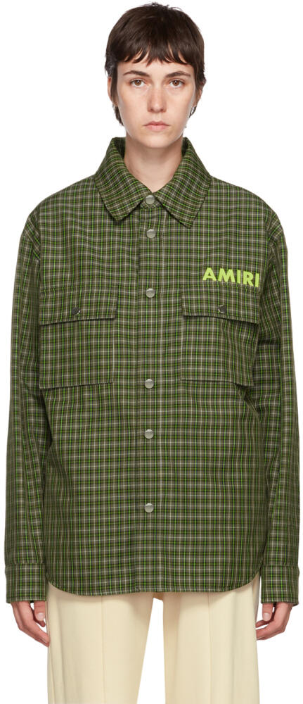 AMIRI Green Logo Jacket Cover