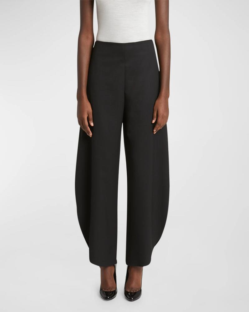 ALAIA Rounded Wide-Leg Trousers Cover