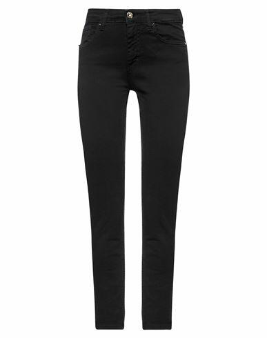 Cycle Woman Pants Black Lyocell, Cotton, Elastomultiester, Elastane Cover