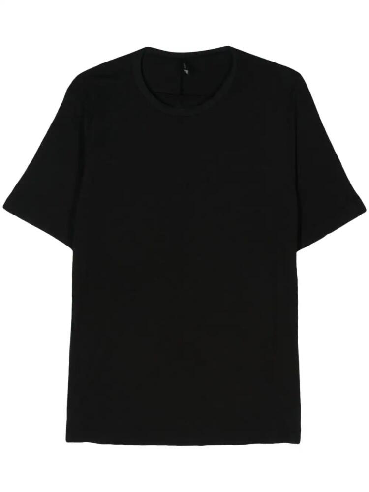 Transit crew-neck cotton T-shirt - Black Cover