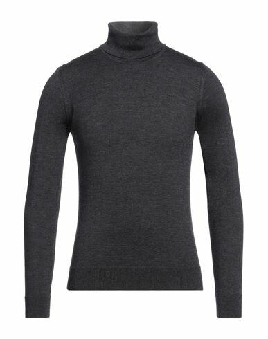 Alpha Studio Man Turtleneck Steel grey Merino Wool Cover