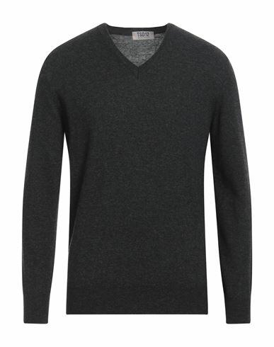 Tsd12 Man Sweater Steel grey Merino Wool, Viscose, Polyamide, Cashmere Cover