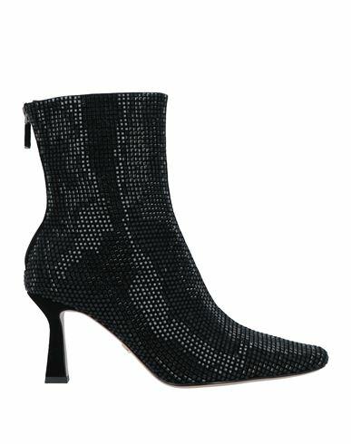 Lola Cruz Woman Ankle boots Black Soft Leather Cover