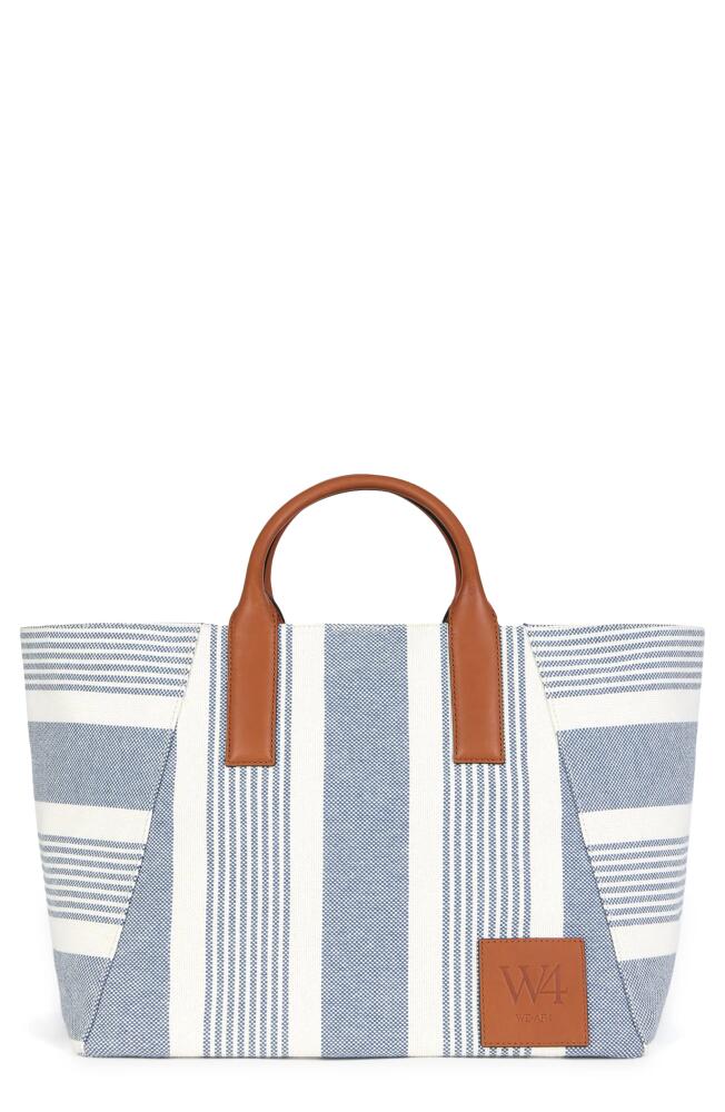 WE-AR4 The Riviera Tote in Blue Stripe Cover