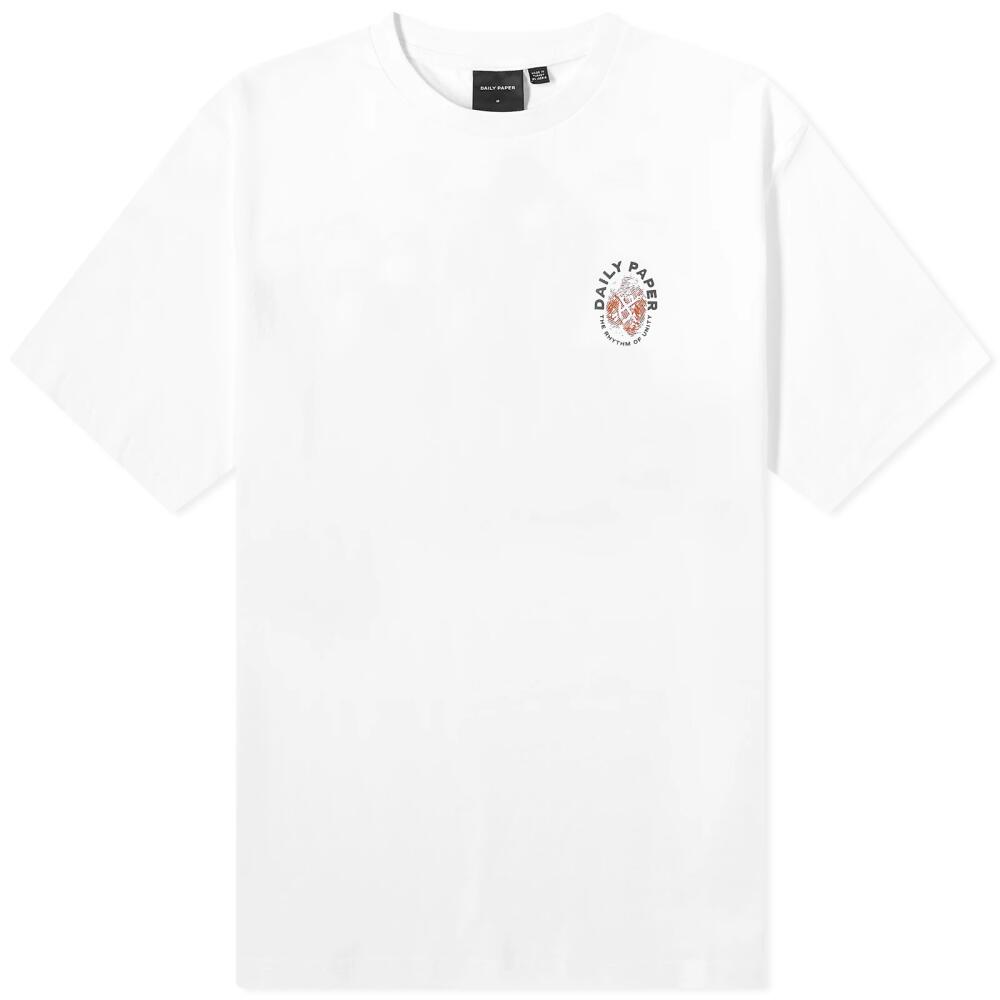 Daily Paper Men's Identity Short Sleeve T-Shirt in White Cover