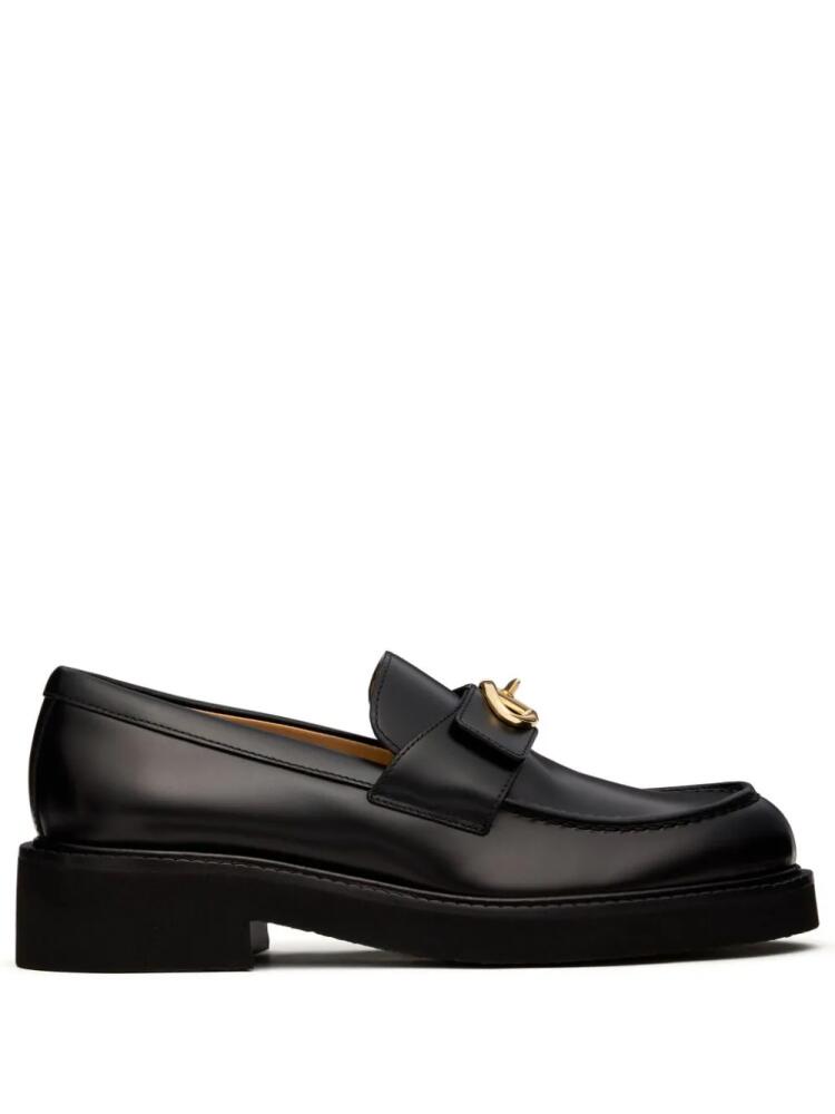 Valentino Garavani leather loafers - Black Cover