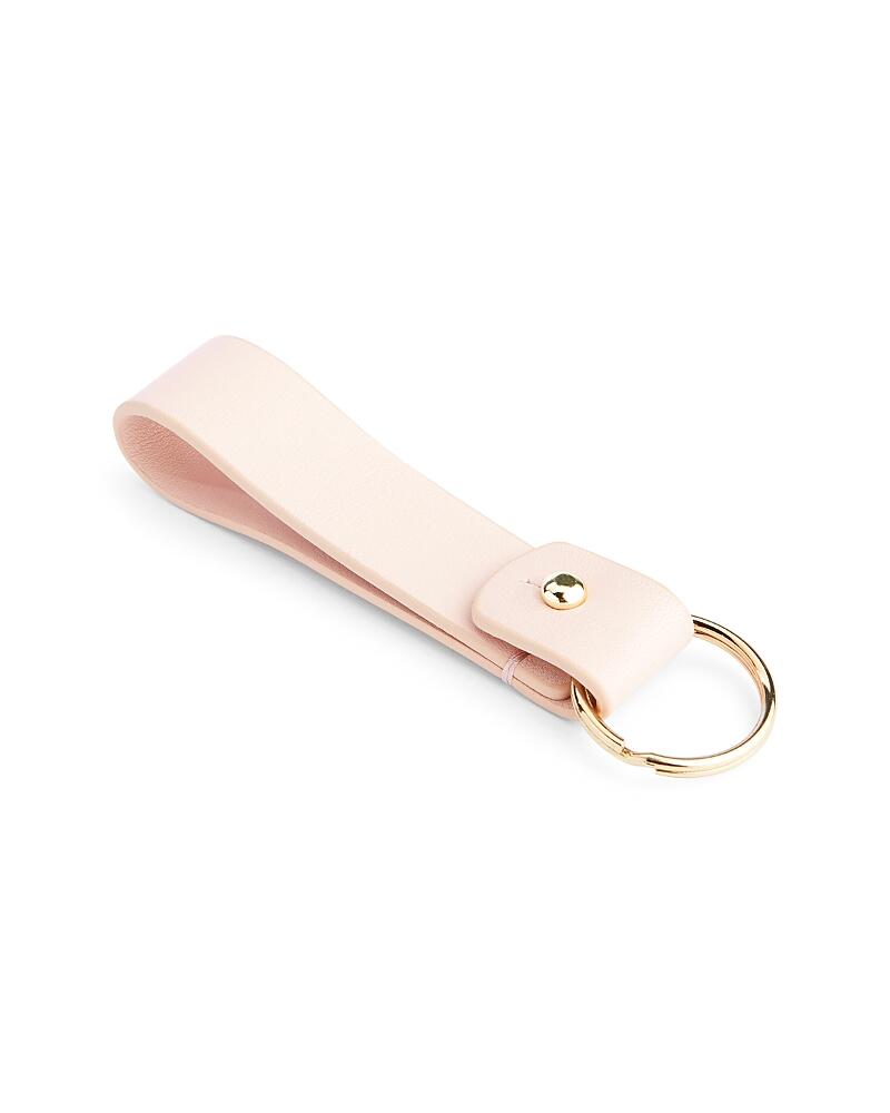 Royce New York Leather Loop Key Fob Cover