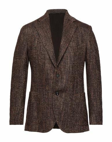 De Petrillo Man Blazer Beige Alpaca wool, Wool, Linen, Silk, Polyamide Cover