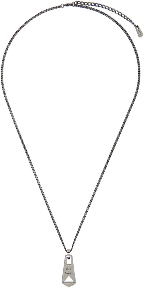 Paul Smith Gunmetal Zip Necklace Cover