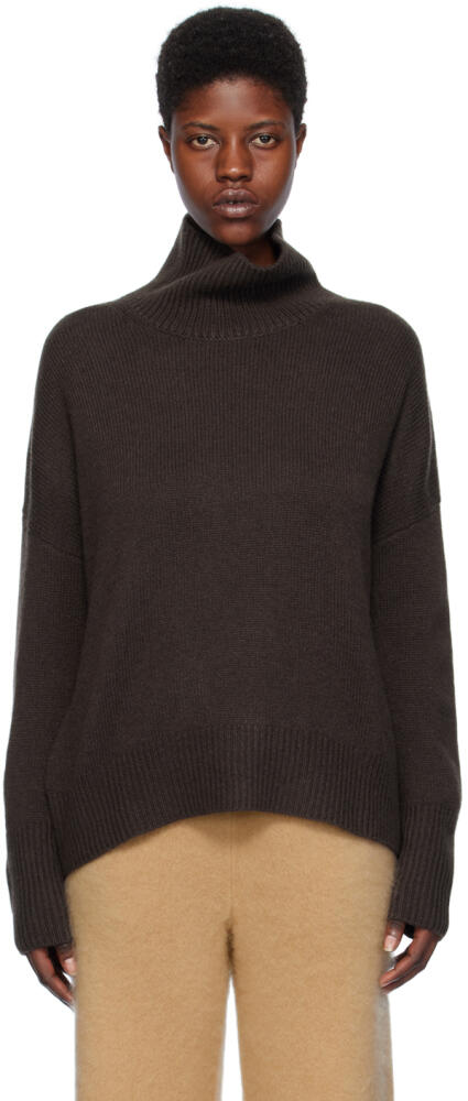 LISA YANG Brown Heidi Turtleneck Cover