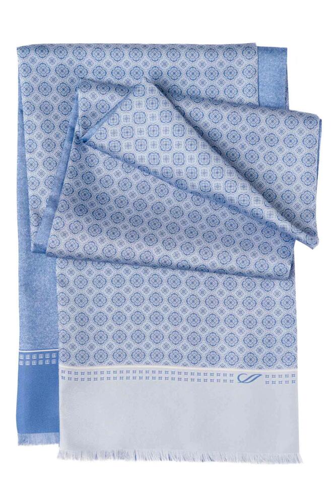 Elizabetta Palazzo - Silk Scarf for Men in Sky Blue Cover