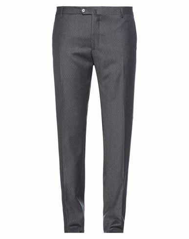 Roda Man Pants Grey Virgin Wool, Polyester, Viscose, Elastane Cover