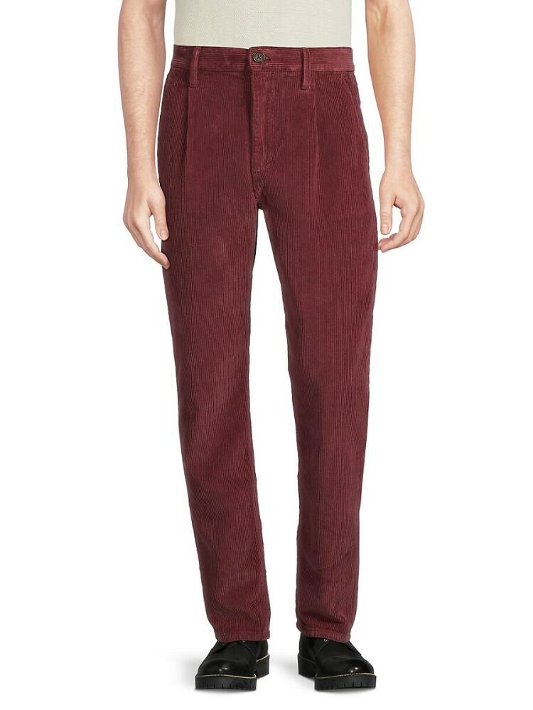 Joe's Jeans Men's Diego Corduroy Flaty Front Pants - Oxblood Cover