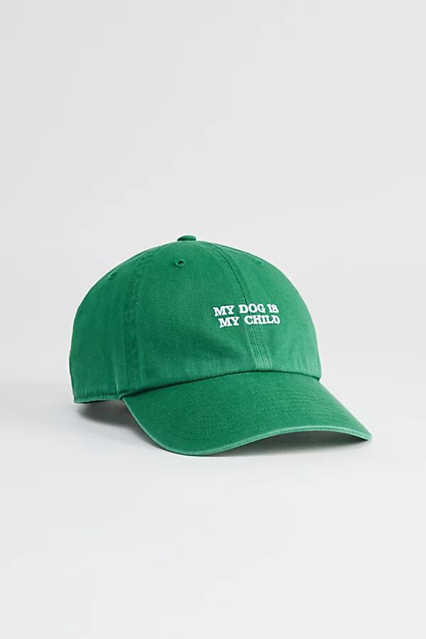 '47 Brand My Dog Text Clean Up Hat in Bright Green Cover