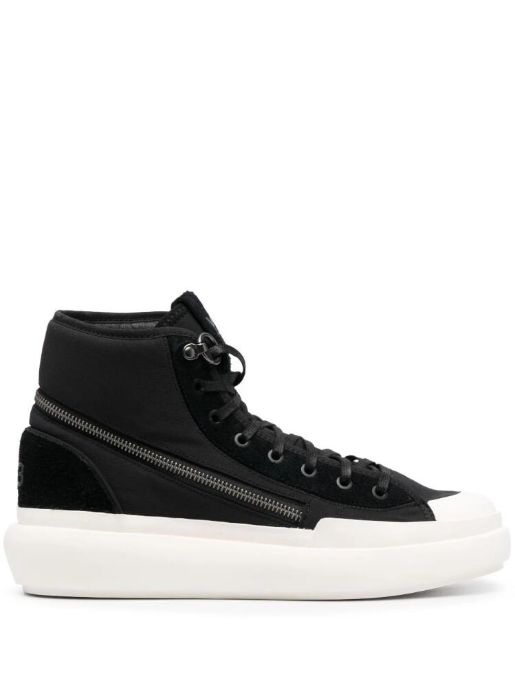 Y-3 Ajatu Court high-top sneakers - Black Cover