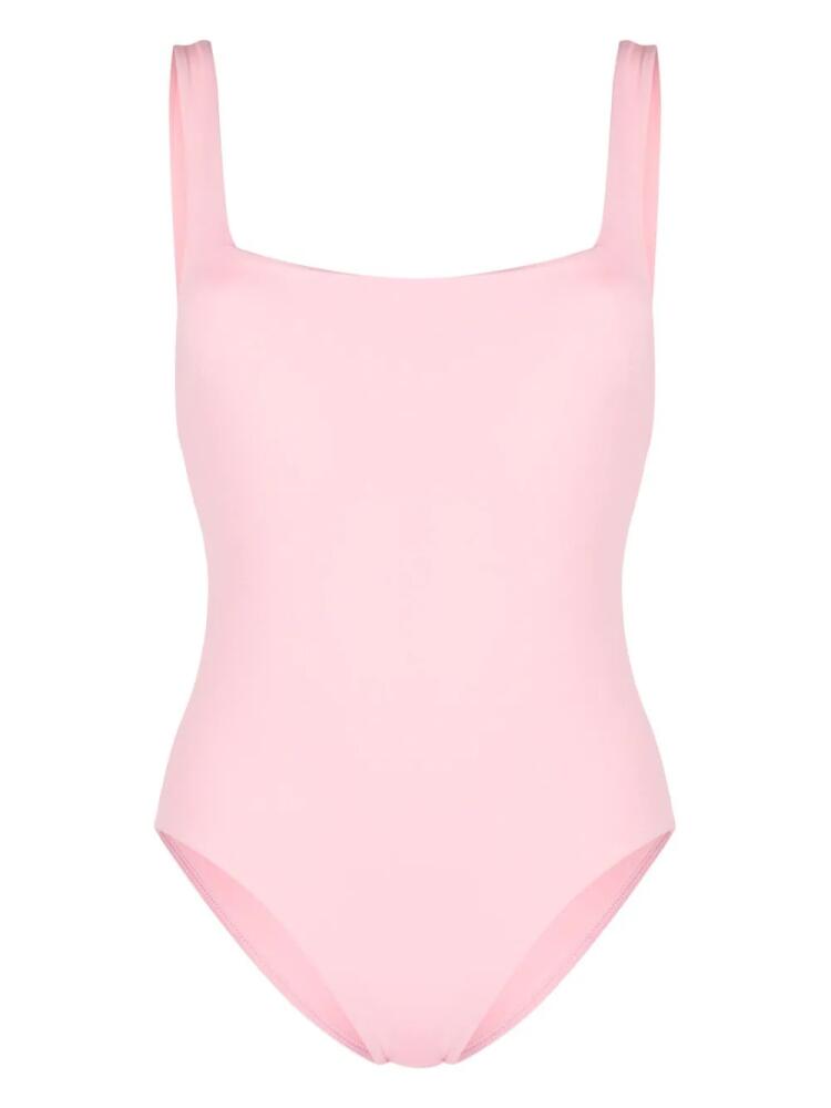 BONDI BORN Margot square-neck bodysuit - Pink Cover