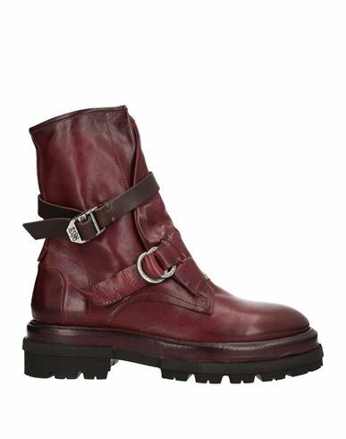 A. s.98 Woman Ankle boots Burgundy Soft Leather Cover