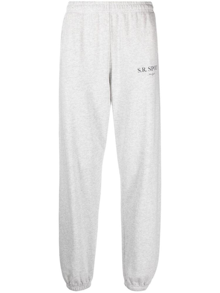 Sporty & Rich SR Sport track pants - Grey Cover