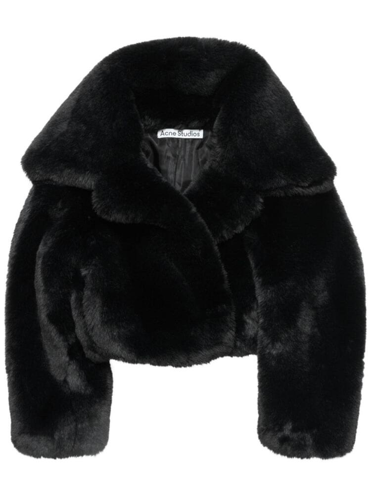 Acne Studios faux-fur jacket - Black Cover