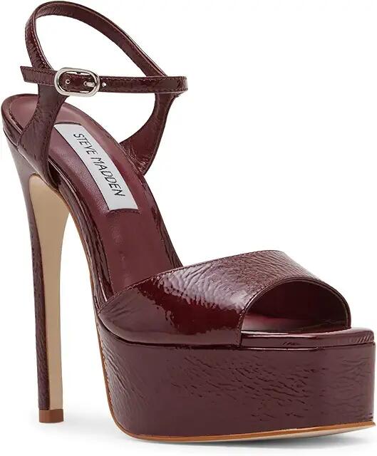 Steve Madden Cologne (Burgundy Leather) Women's Sandals Cover