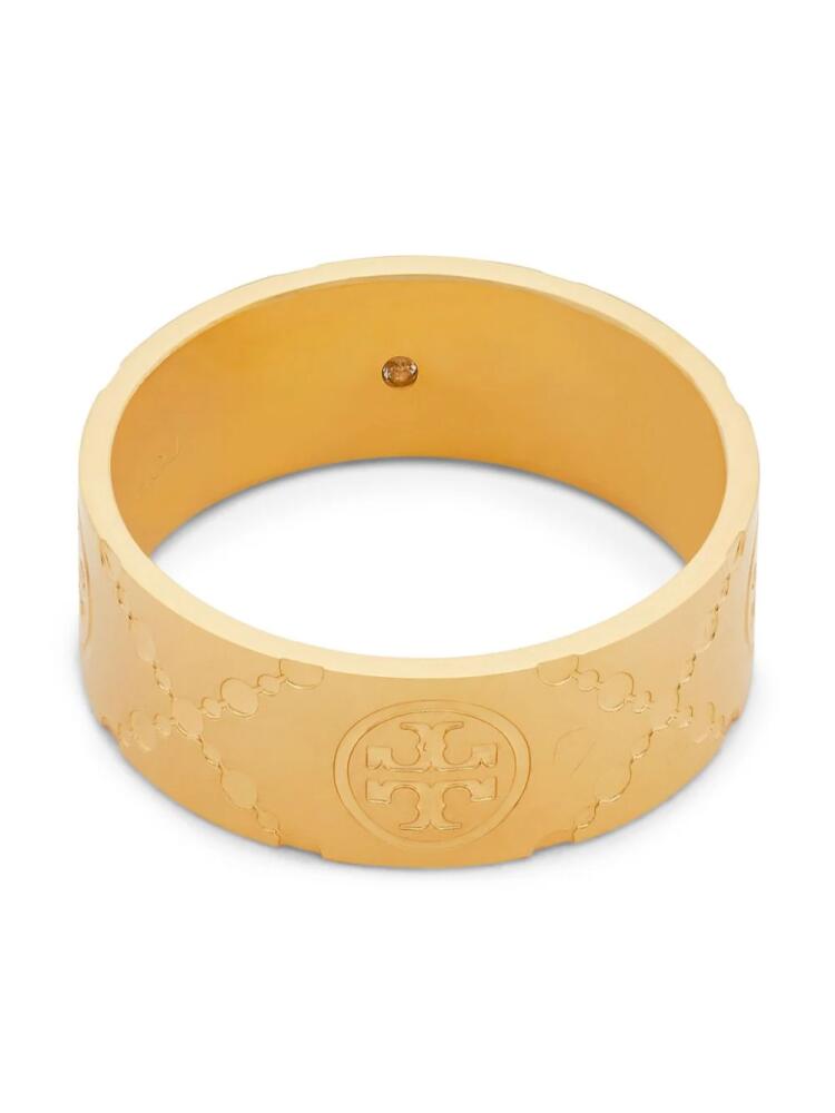 Tory Burch Double T polished-finish ring - Gold Cover