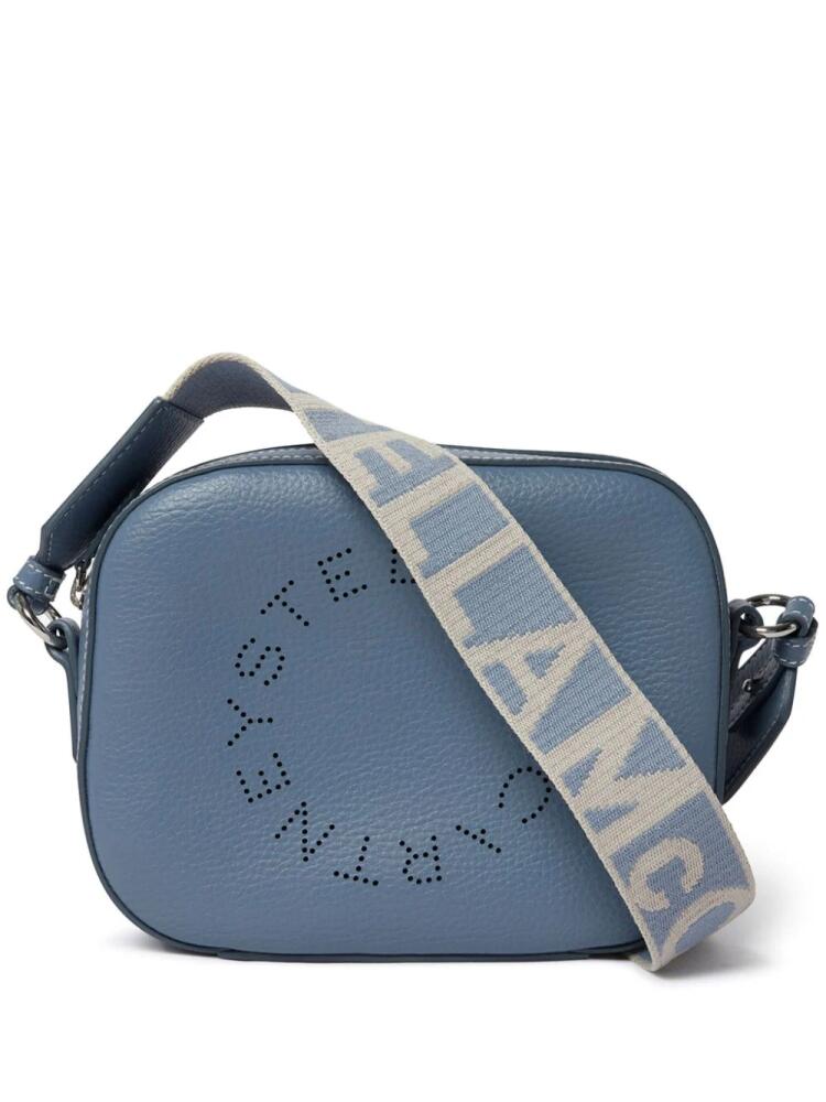 Stella McCartney Logo Camera mini shoulder bag - Blue Cover