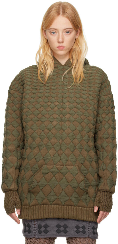 Isa Boulder Khaki Illusion Hoodie Cover