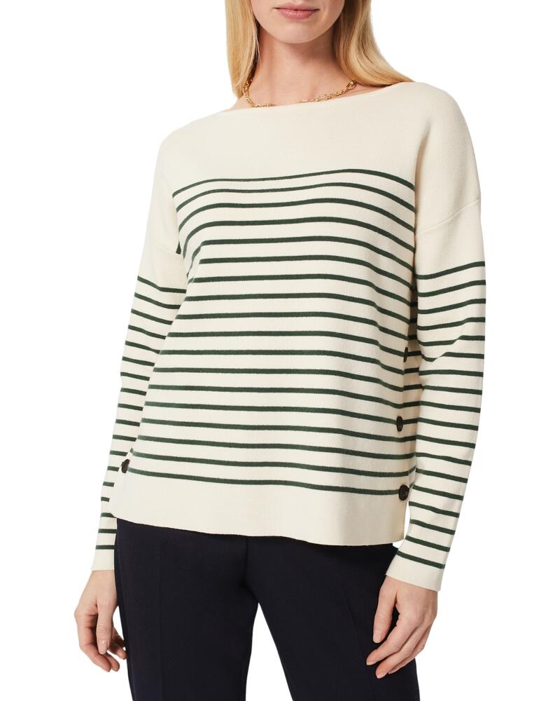 Hobbs London Scarlett Striped Sweater Cover