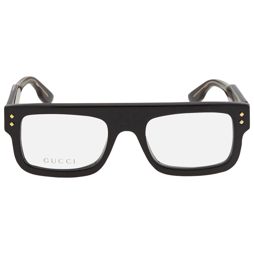 Gucci Demo Rectangular Mens Eyeglasses Cover