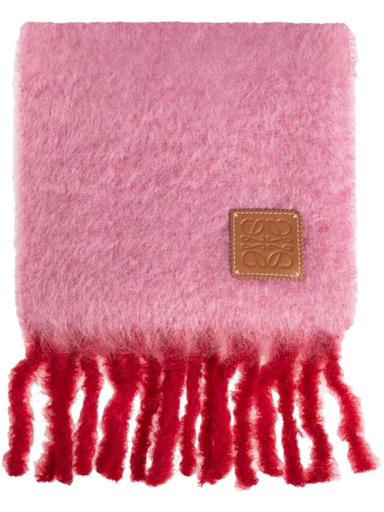 LOEWE Anagram scarf - Pink Cover