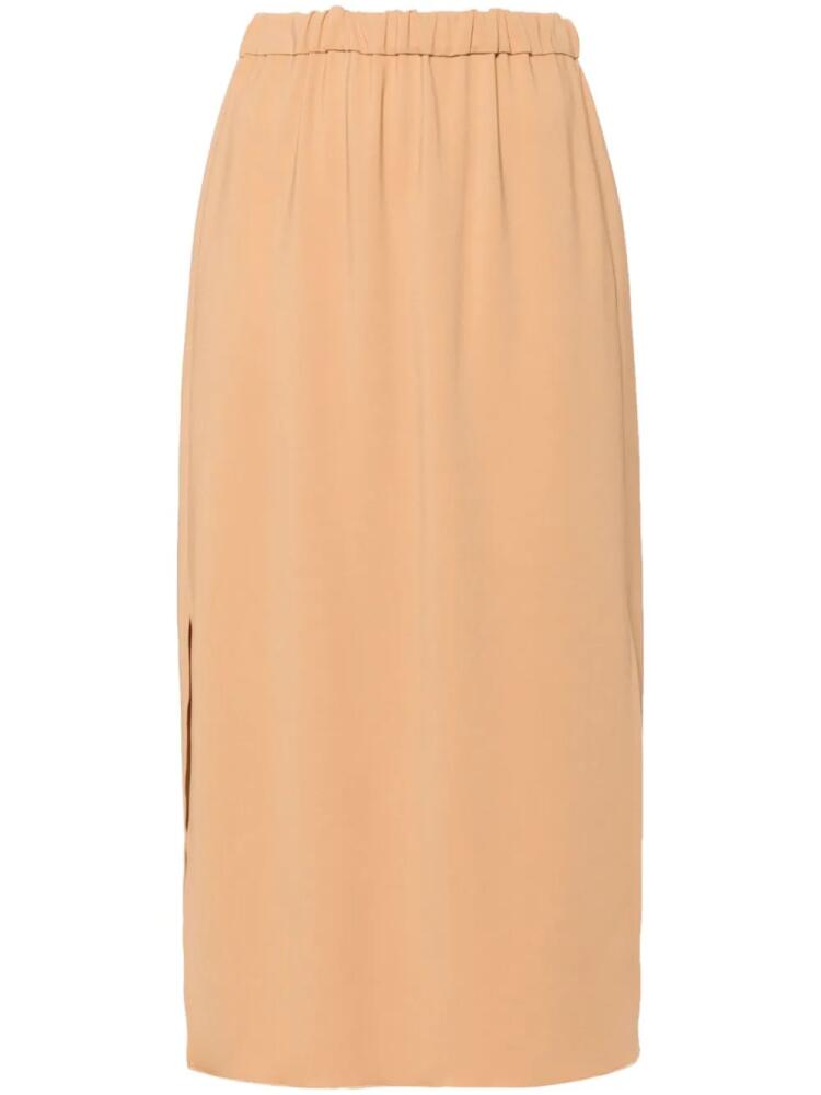 Forte Forte crepe midi skirt - Neutrals Cover