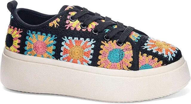 Dirty Laundry Rambling Crochet Sneakers (Black Multi) Women's Shoes Cover