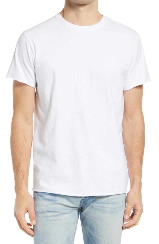 John Elliott Anti Expo Crewneck T-Shirt in White Cover