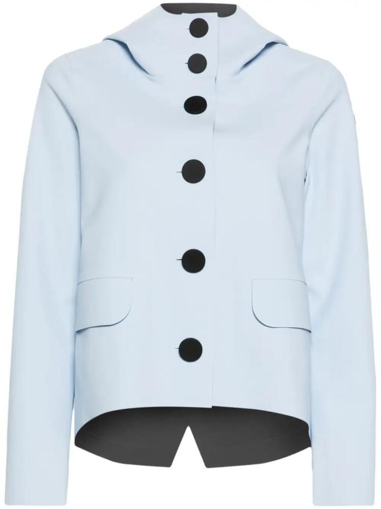 RRD high-neck hooded jacket - Blue Cover