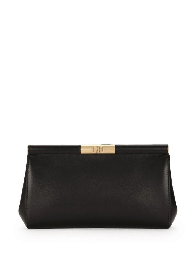 Dolce & Gabbana large Marlene clutch bag - Black Cover