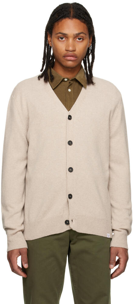 NORSE PROJECTS Beige Adam Cardigan Cover