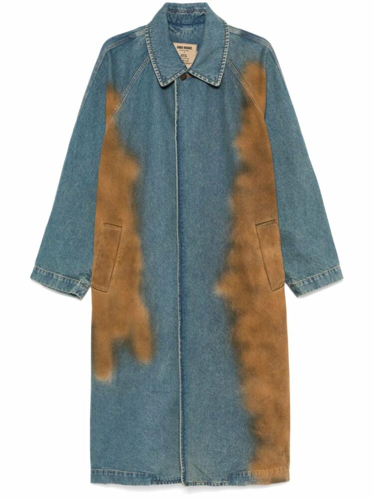 Uma Wang Carlo coat - Blue Cover