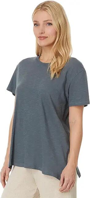 PACT Featherweight Slub Oversized Tee (Ore) Women's Clothing Cover