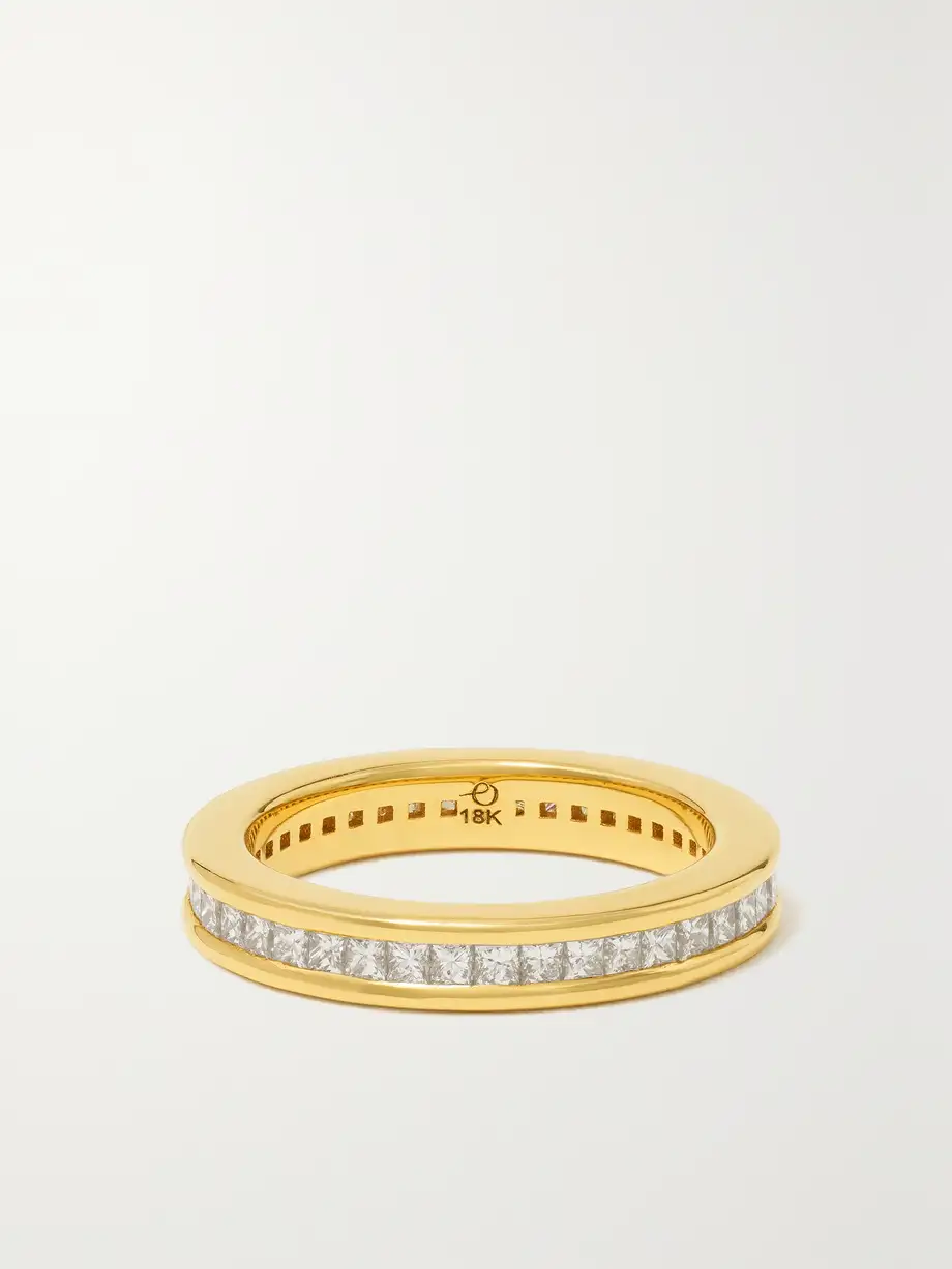 Octavia Elizabeth - + Net Sustain Ivy 18-karat Recycled Gold Diamond Eternity Ring - 6 Cover