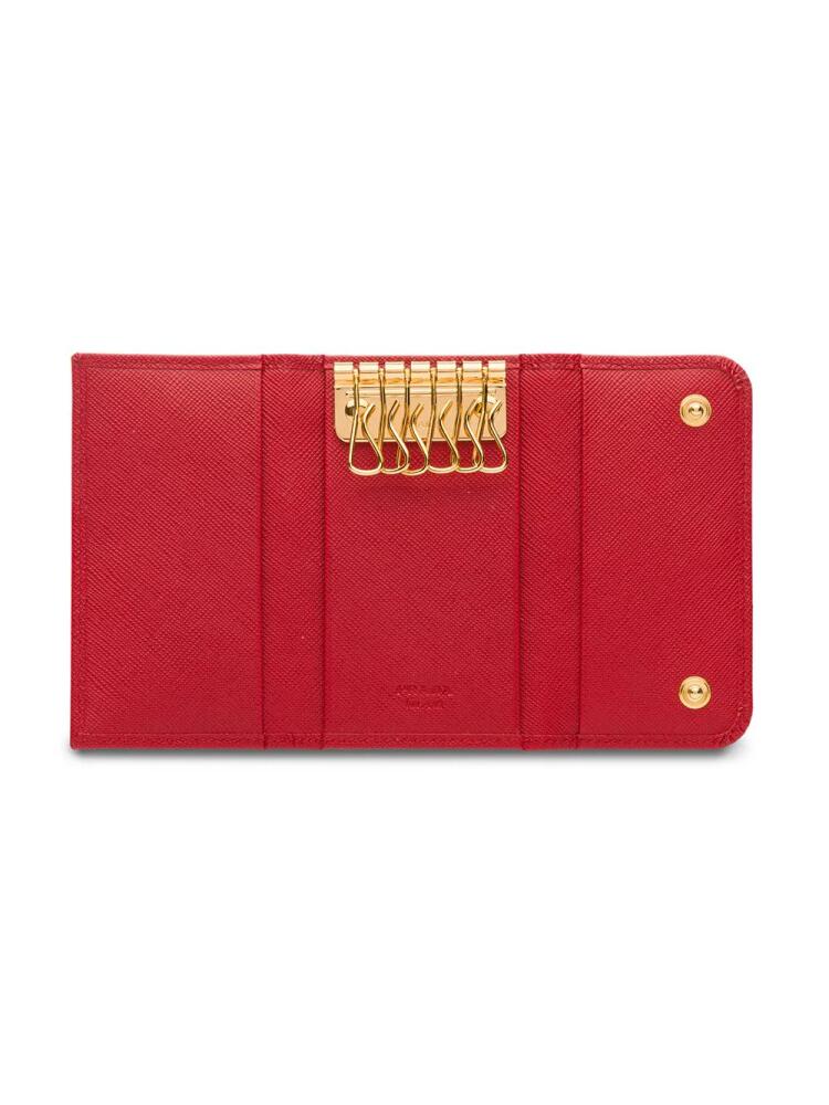 Prada Saffiano keyholder - Red Cover