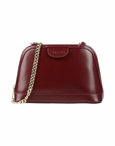 Sandro Woman Cross-body bag Burgundy Cowhide Cover