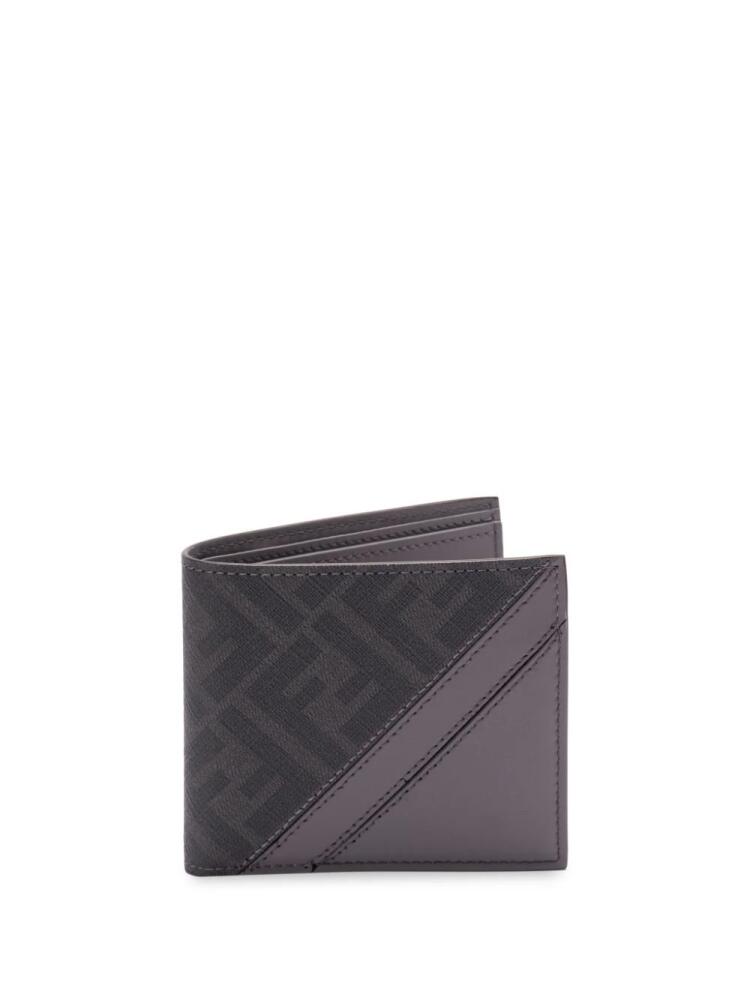 FENDI FF-jacquard bi-fold wallet - Grey Cover