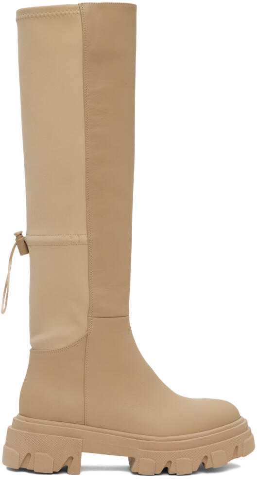 GIABORGHINI Beige Gia 12 Boots Cover