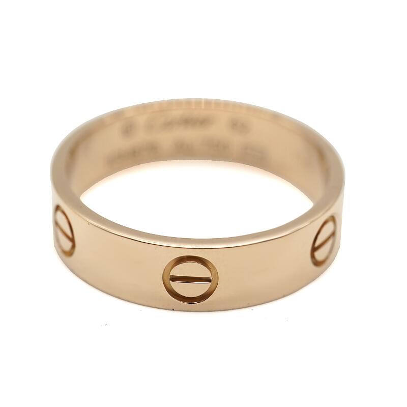 Pre-Owned Cartier Love 18K Rose Gold Fashion Ring Cover