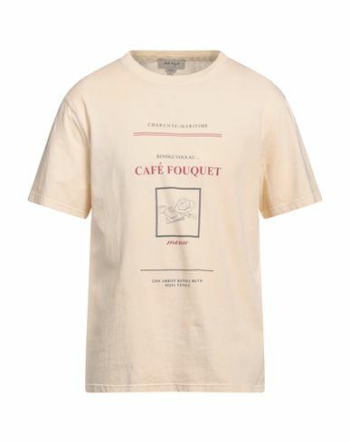 Nick Fouquet Man T-shirt Apricot Cotton Cover