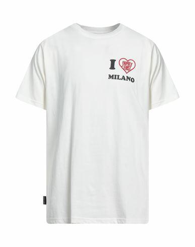 Family First Milano Man T-shirt Ivory Cotton Cover